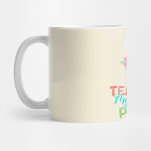 Teaching my favorite Peeps- Cute Funny Bunny Teacher Mug